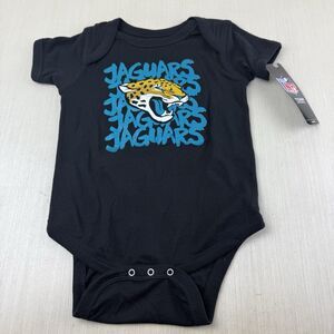 Jacksonville Jaguars Bodysuit 24 Mo Outfit NFL NWT Black Football Team Apparel